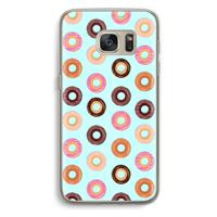 Donuts: Samsung Galaxy S7 Transparant Hoesje - thumbnail