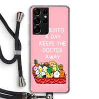 Bento a day: Samsung Galaxy S21 Ultra Transparant Hoesje met koord