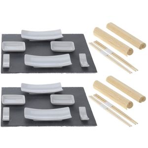 Complete sushi diner set voor 4 personen