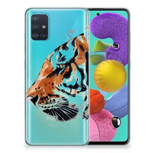 Hoesje maken Samsung Galaxy A51 Watercolor Tiger