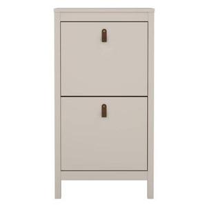 Schoenenkast Madeira - greige - 102,9x53,8x24,6 cm - Leen Bakker