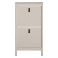 Schoenenkast Madeira - greige - 102,9x53,8x24,6 cm - Leen Bakker
