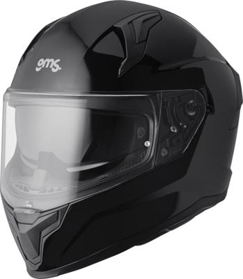GMS Velox, Integraalhelm, Zwart
