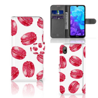 Huawei Y5 (2019) Book Cover Pink Macarons - thumbnail