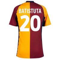AS Roma Retro Voetbalshirt 2001-2002 + Batistuta 20 - thumbnail
