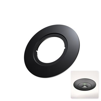 HOFTRONIC™ Afdekring voor Locus LED Noodverlichting Downlight - 170 mm - Zwart