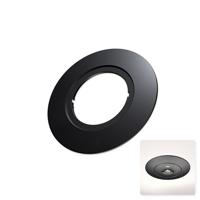 HOFTRONIC™ Afdekring voor Locus LED Noodverlichting Downlight - 170 mm - Zwart