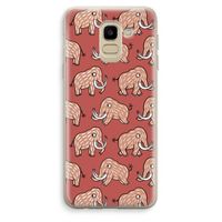 Mammoet: Samsung Galaxy J6 (2018) Transparant Hoesje