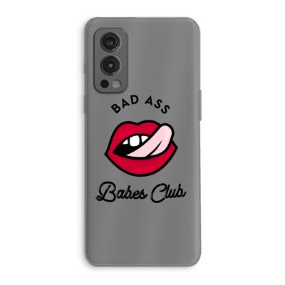 Badass Babes Club: OnePlus Nord 2 5G Transparant Hoesje