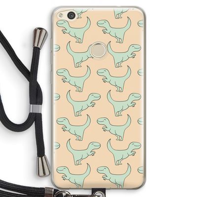Dinos: Huawei Ascend P8 Lite (2017) Transparant Hoesje met koord