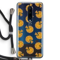 You Had Me At Pizza: OnePlus 7 Pro Transparant Hoesje met koord