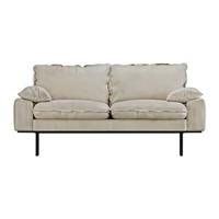 HKliving Retro Sofa 2-zitsbank - Pure Ivory