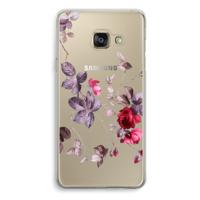 Mooie bloemen: Samsung Galaxy A3 (2016) Transparant Hoesje