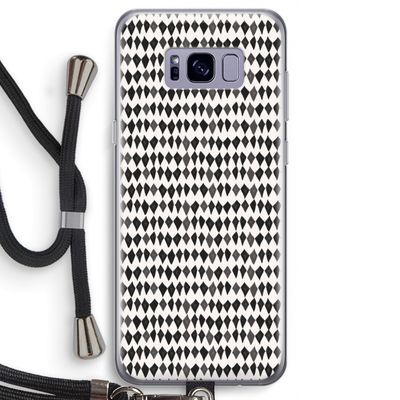 Crazy shapes: Samsung Galaxy S8 Transparant Hoesje met koord