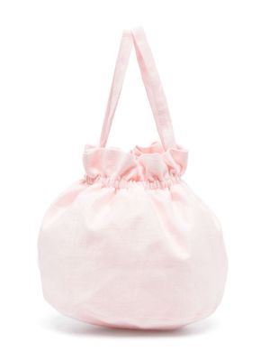Il Gufo sac seau à lien de resserrage - Rose