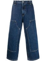 Carhartt WIP jean ample Nash à taille basse - Bleu