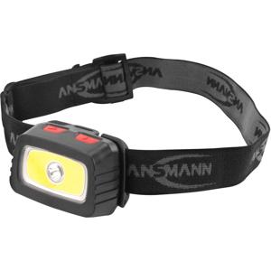 Ansmann HD200B Hoofdlamp LED werkt op batterijen 185 lm 15 h