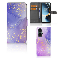 Hoesje voor OnePlus Nord CE 3 Lite Watercolor Paars - thumbnail