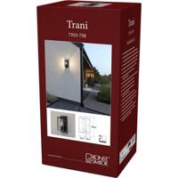 Konstsmide Trani 7353-750 Buitenlamp (wand) E27 20 W Zwart
