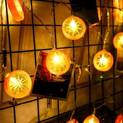 3m citroen slice USB plug romantisch LED string vakantie licht 20 LEDs Teenage stijl warme Fairy decoratieve lamp voor Kerstmis bruiloft slaapkamer