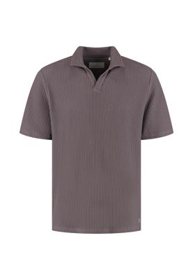 Dstrezzed Mayson Polo 240206 Poloshirts 463 Purple Grey