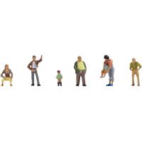 NOCH 0015561 H0 Plaspauze figuren Geverfd