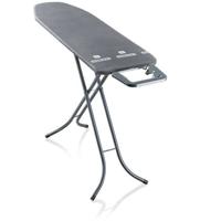 Strijkplank - Leifheit - Classic M Zwart - Verstelbare hoogte van 69 tot 88 cm - Katoenen hoes - 120 x 38 cm