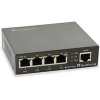 LevelOne GEP-0523 netwerk-switch Gigabit Ethernet (10/100/1000) Zwart Power over Ethernet (PoE) - thumbnail
