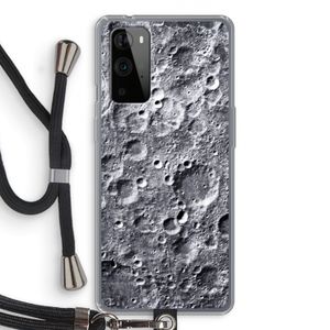 Maanlandschap: OnePlus 9 Pro Transparant Hoesje met koord