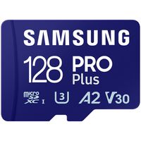 Samsung PRO Plus MicroSDXC 128GB 180mb/s UHS-I V30 (2023) - thumbnail