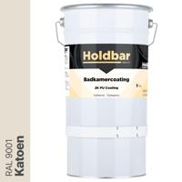 Holdbar Badkamercoating Katoen (RAL 9001) 5 kg