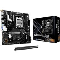 ASRock B850M-X Moederbord Socket AMD AM5 Vormfactor Micro-ATX Moederbord chipset AMD® B850