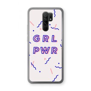 GRL PWR: Xiaomi Redmi 9 Transparant Hoesje