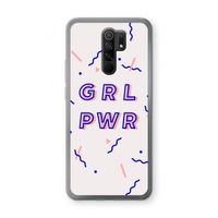 GRL PWR: Xiaomi Redmi 9 Transparant Hoesje