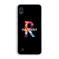 Abstract Spectrum: Samsung Galaxy A10 Transparant Hoesje