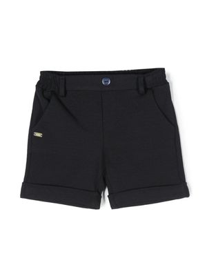 Le Bebé Enfant Shorts met logoplakkaat - Blauw