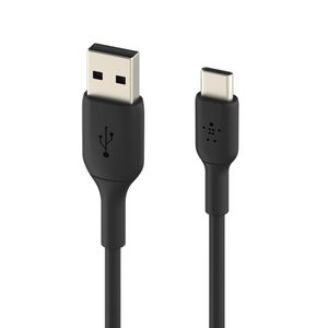 Belkin BOOST CHARGEâ„¢ USB-A to USB-C Cable, 3M Oplader Zwart