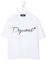 DSQUARED2 KIDS t-shirt à logo imprimé - Blanc - thumbnail