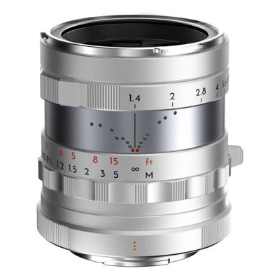Thypoch Full-frame Simera 35mm F/1.4 voor Fujifilm X mount, zilver