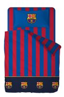 Fc Barcelona Dekbedovertrek stripes 220 x 220 cm (Kussensloop 45 x 155 cm) - thumbnail