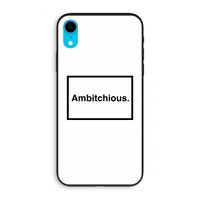 Ambitchious: iPhone XR Biologisch afbreekbaar hoesje