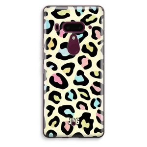 Leopard pattern: HTC U12+ Transparant Hoesje