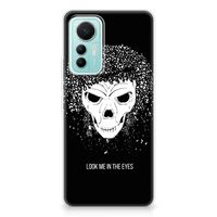 Silicone Back Case Xiaomi 12 Lite Skull Hair - thumbnail