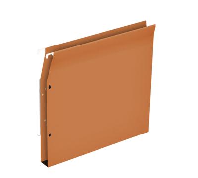 Hangmap medium flex a4 u-bodem 30mm karton oranje