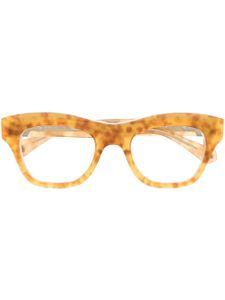 Matsuda lunettes de vue M1027 à monture ronde - Jaune