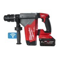 Milwaukee M18 FUEL™ ONEFHPX-802X ONE-KEY™ Accu combihamer SDS-Plus 5,0J + snelwisselboorkop 18V 8.0Ah in HD-Box - 4933500234
