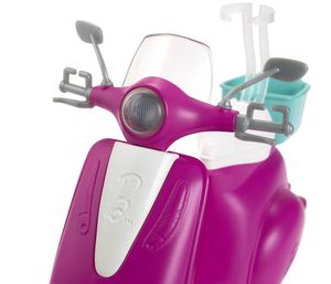 Pop Barbie And Her Scooter
