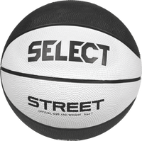 Select Basketbal Street Wit V23 zwart maat 7 - thumbnail