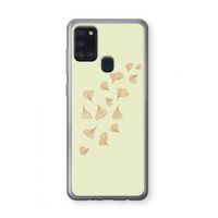 Falling Leaves: Samsung Galaxy A21s Transparant Hoesje Falling Leaves: Samsung Galaxy A21s Transparant Hoesje