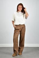 Nine In The Morning broek Blenda 9SS26-BLD34 mocha